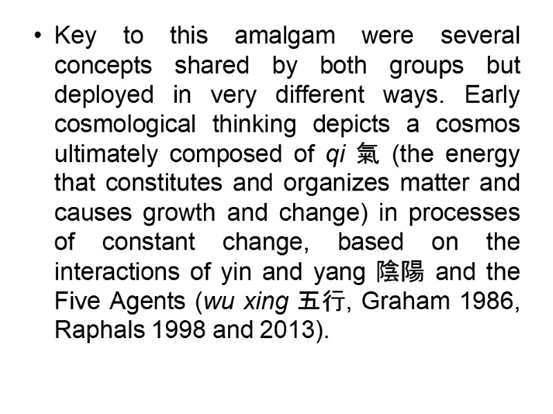 Key to this amalgam were several concepts shared by both groups but deployed in Key to this amalgam were several concepts shared by both groups but deployed in